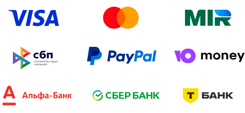 Способы оплаты